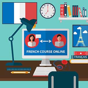 یادگیری آنلاین زبان فرانسه
