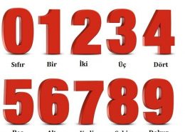 اعداد زبان ترکی استانبولی + آموزش کامل