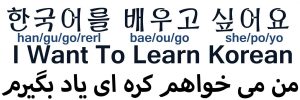 بهترین آموزشگاه زبان کره ای در تهران