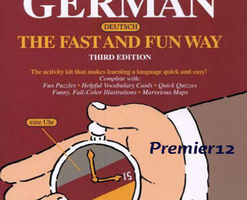 کتاب Learn German “ The fast and sun way