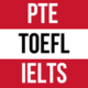 TOEFL در مقایسه با IELTS درمقایسه با PTE