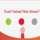 نکات سوالات True-False-Notgiven