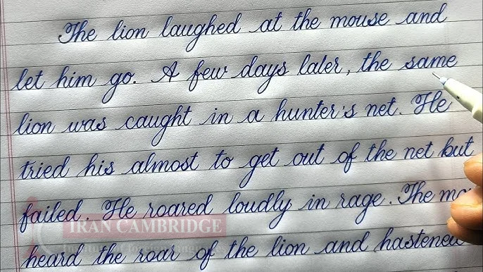 دوره خوشنویسی انگلیسی و لاتین در تهران