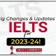 بروز رسانی های ielts 2024