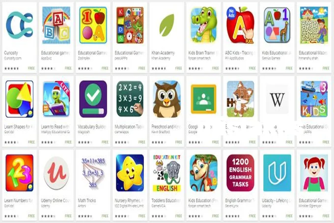 اپلیکیشن آموزش زبان برای کودک